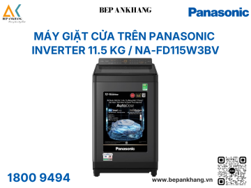 Máy giặt trên cửa Panasonic Inverter 11.5kg / NA-FD115W3BV